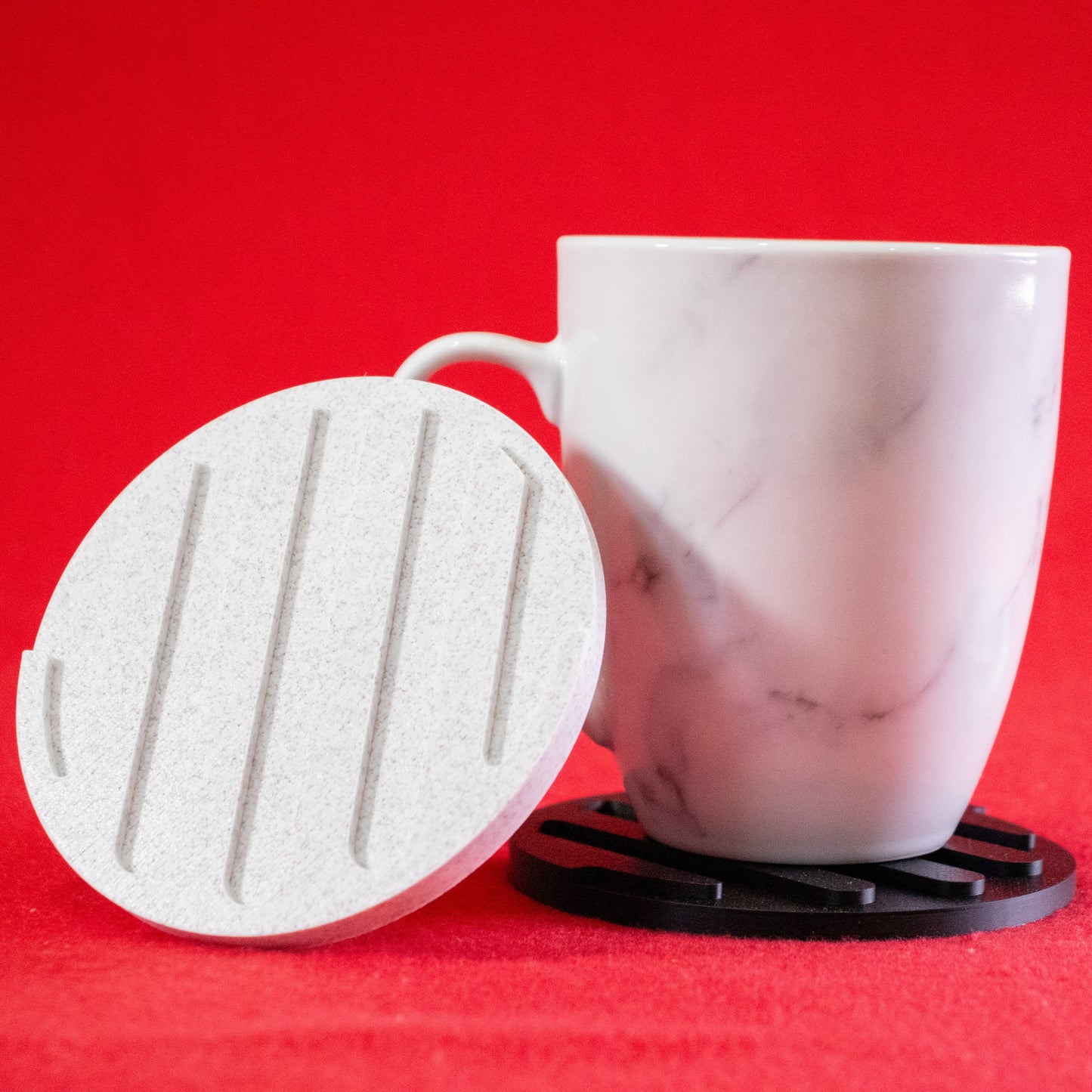 Magnetic Interlocking Coaster Set – Smart & Stylish Design